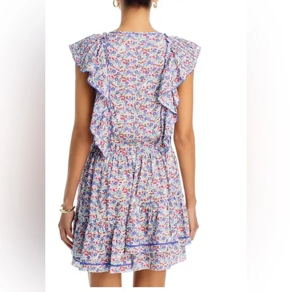 Poupette St. Barth Bambi Mini Dress Swim Cover-up Size Small - Picture 2 of 9